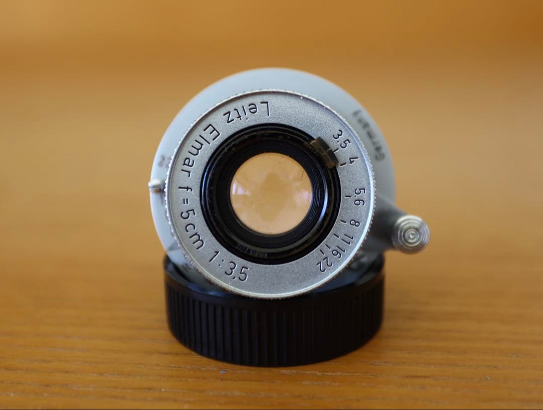 【超希少】Leica Elmer 50mm f3.5 赤エルマー　ダイヤモンド