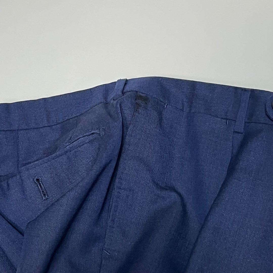 BEAMSF　ビームスエフ　スーツ　セットアップ　ネイビー 46