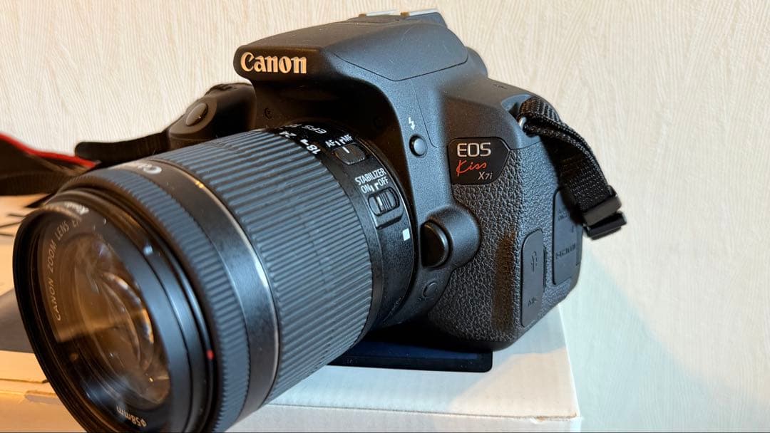 Canon EOS Kiss X7i ダブルズームキット 外部ステレオマイク付き