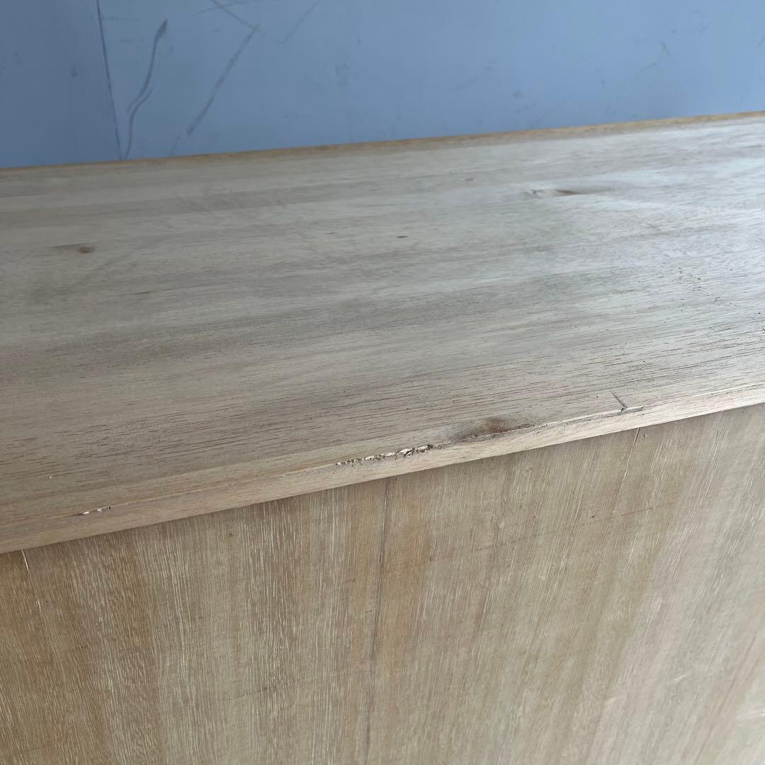 ヴィンテージ 桐箪笥 チェスト テレビ台 ローボード 3段 無塗装 昭和レトロ