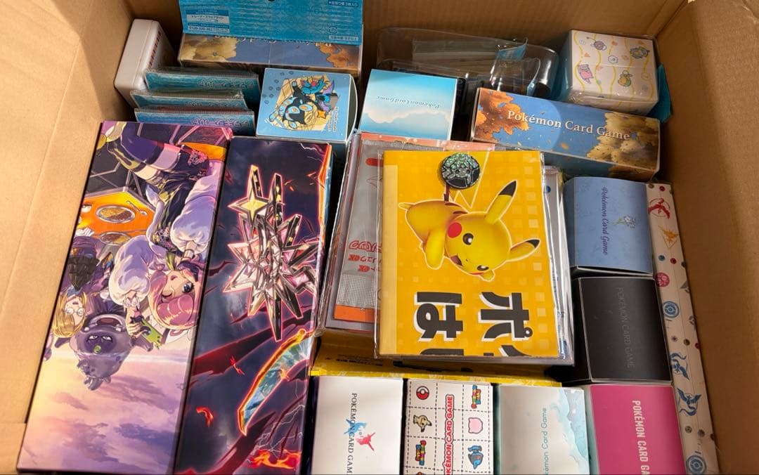 ポケモンカード　ポケカ　引退品　スリーブ　プレイマット　まとめ売り