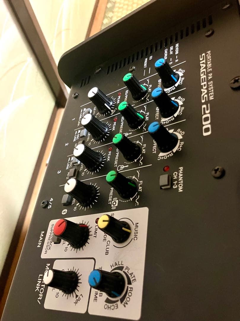 【美品】最終割引YAMAHA STAGEPAS200BT ポータブル アンプ