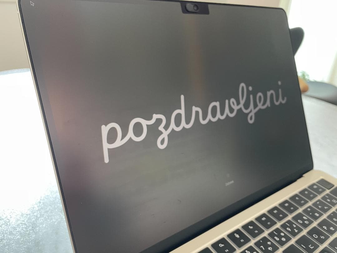 【ジャンク】MacBook Air 13インチ M4 16GB/512GB 水没