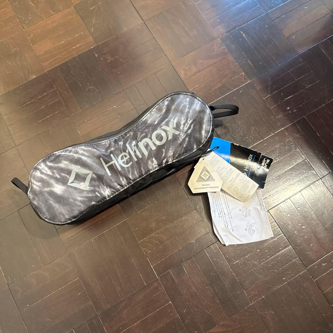 helinox ヘリノックス ブラック タイダイ チェア テーブル セット