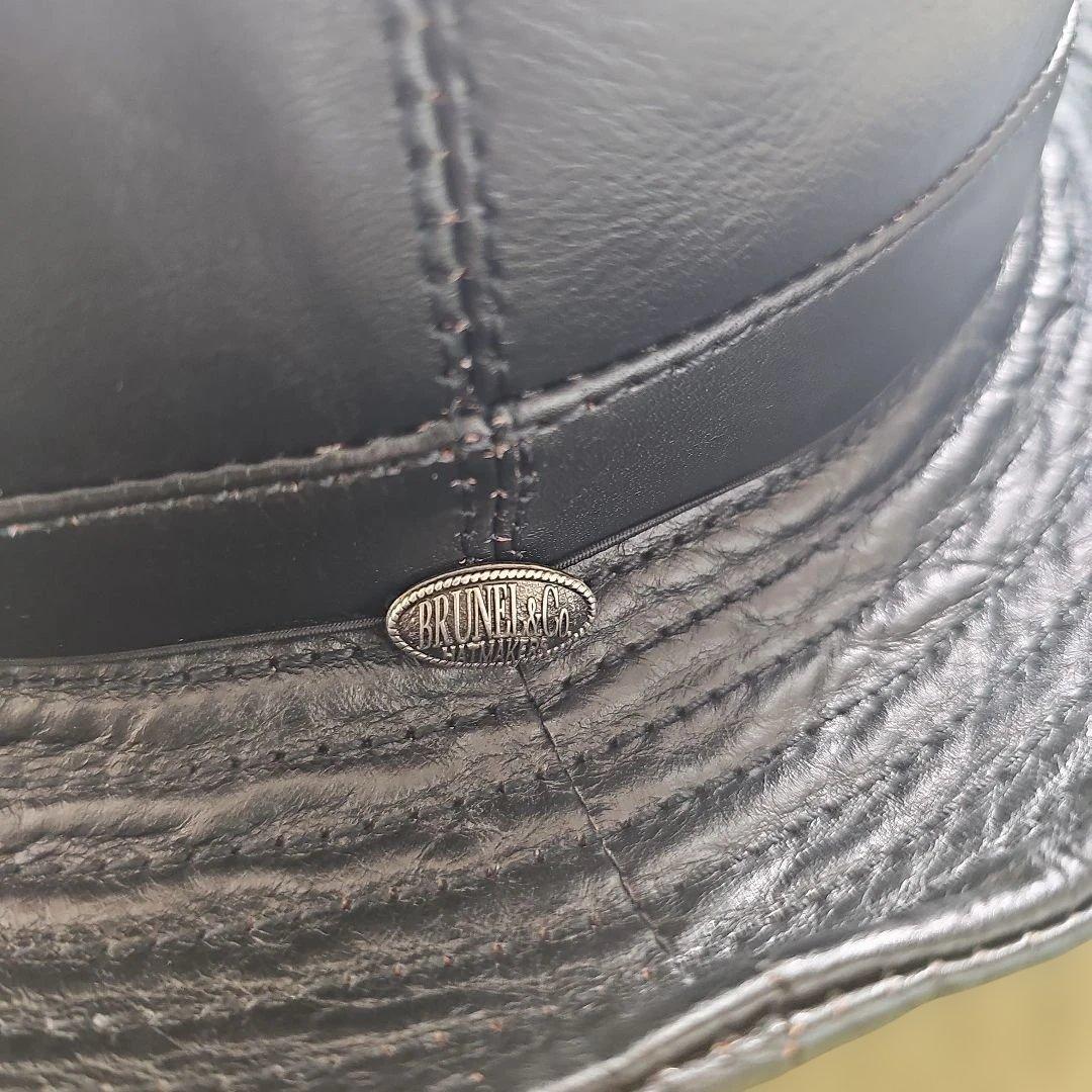 vice　BRUNEL&CO. ポークパイハット　ホースハイド(茶芯)