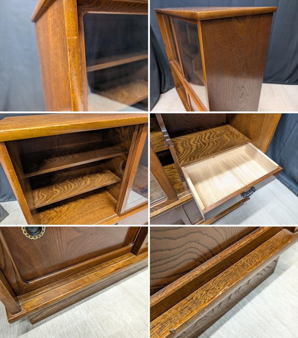 昭和レトロ　茶棚　茶箪笥　サイドボード　キャビネット　飾り棚　水屋　食器棚