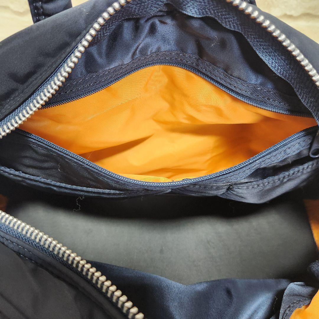 【極美品✨】PORTER タンカー ミニボストンバッグ 希少ドラム型 ネイビー