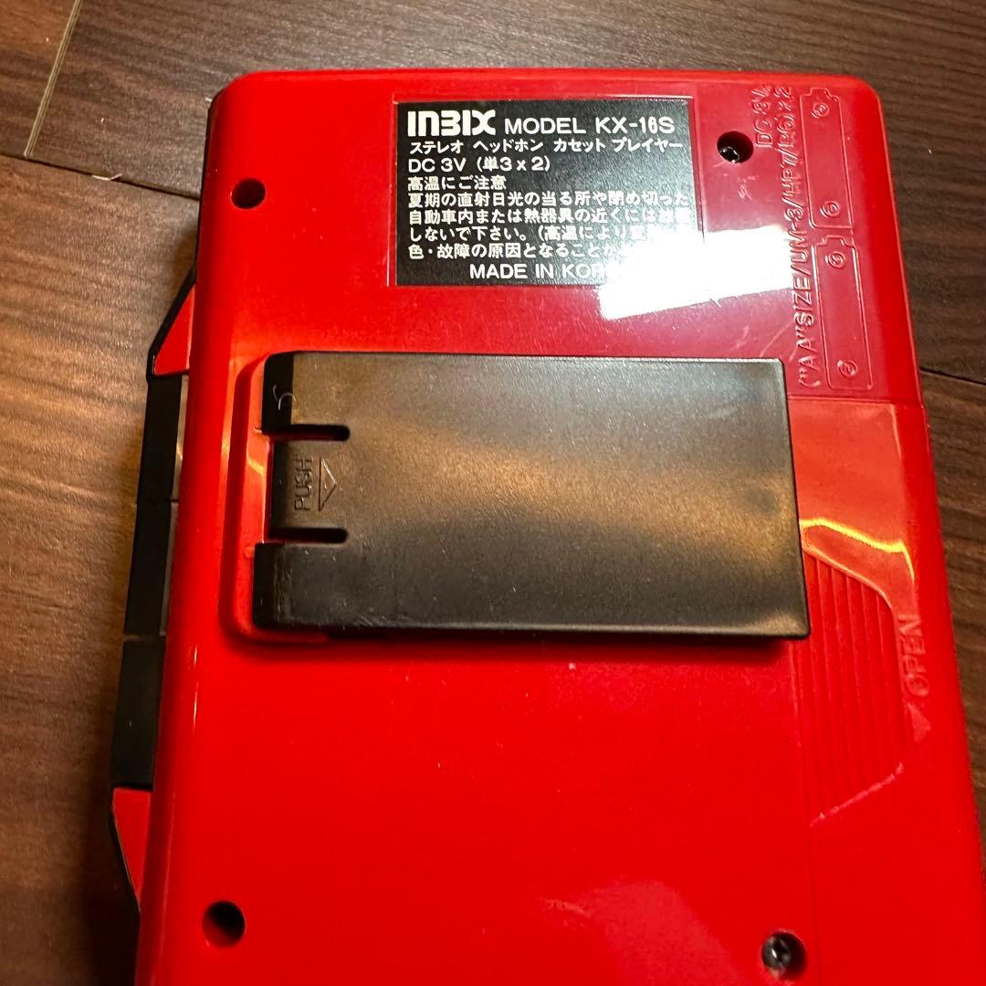 INBIX KX-16S カセットプレーヤー 5548