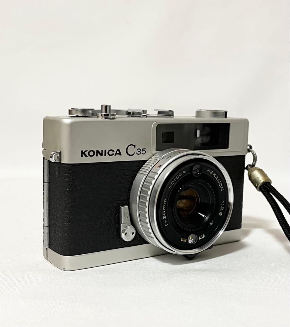 【完動品】Konica C35 フィルムカメラ 動作確認済み