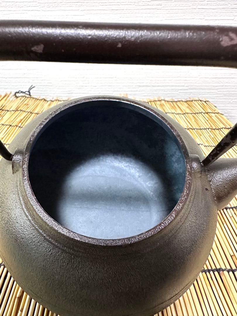 未使用品　南部宝星堂造　１３型　糸目肌　南部鉄瓶　NE様　売約済み