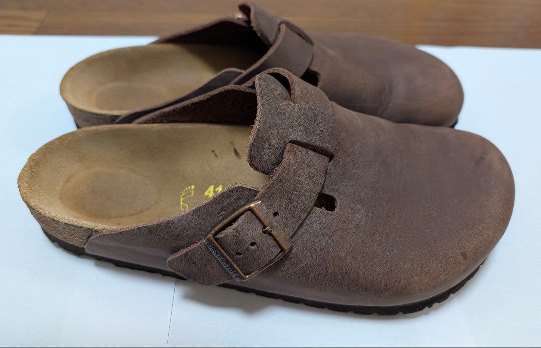 【プロフ必読！】ビルケンシュトック ボストン レザー 26.5cm