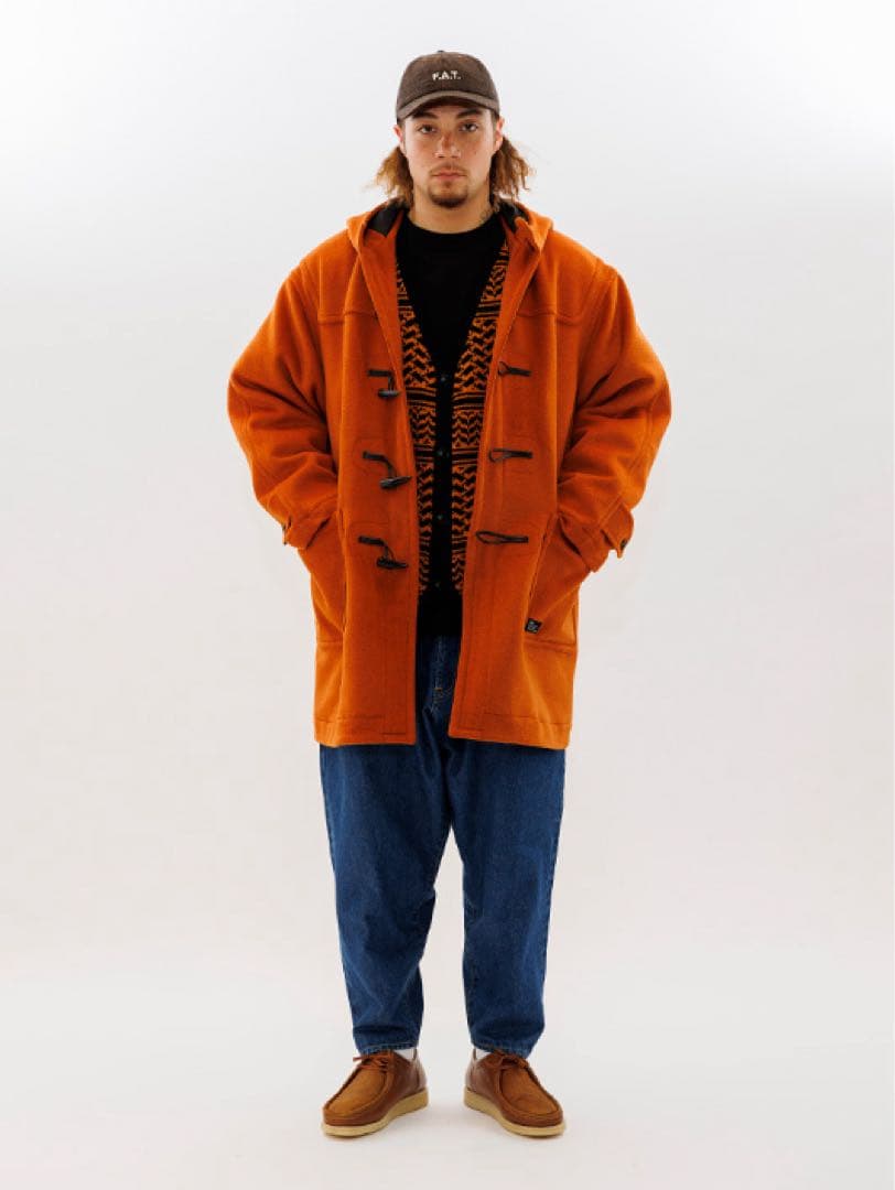 赤字品FAT 高級ライン　ダッフルコート　即完売品