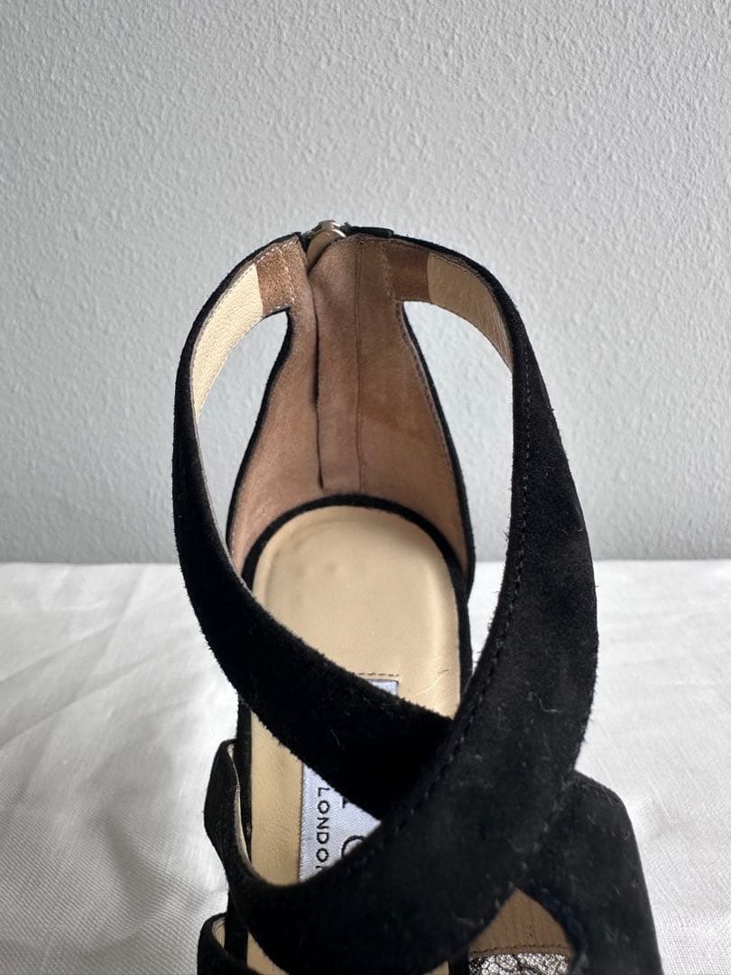 JIMMY CHOO ジミーチュウ サンダル35.5 【結婚式.フォーマル】