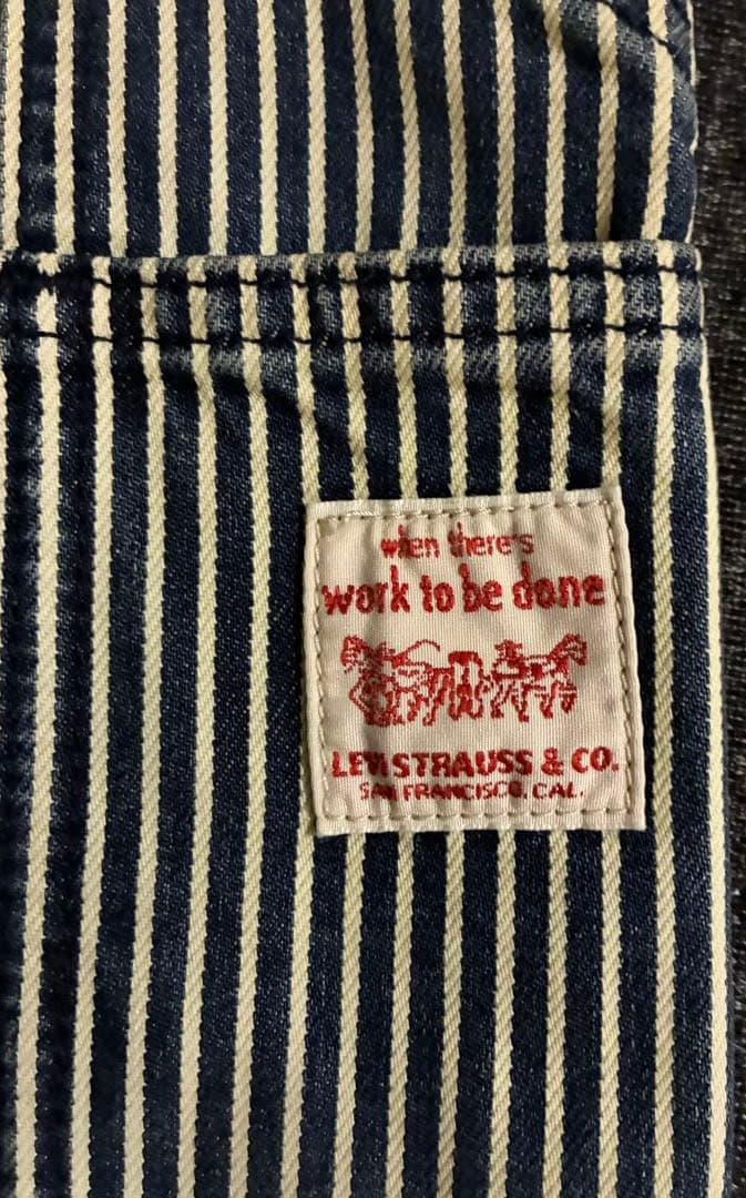 リーバイス　Levi's ヒッコリ　セットアップ　上下セット　カンボジア製