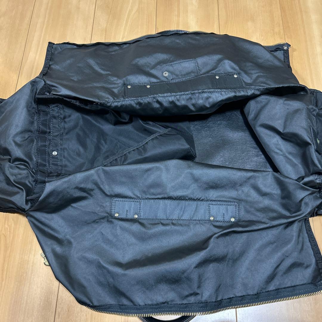 Felisiフェリージ ナイロン 特大ボストンバック ブラック 底板付き