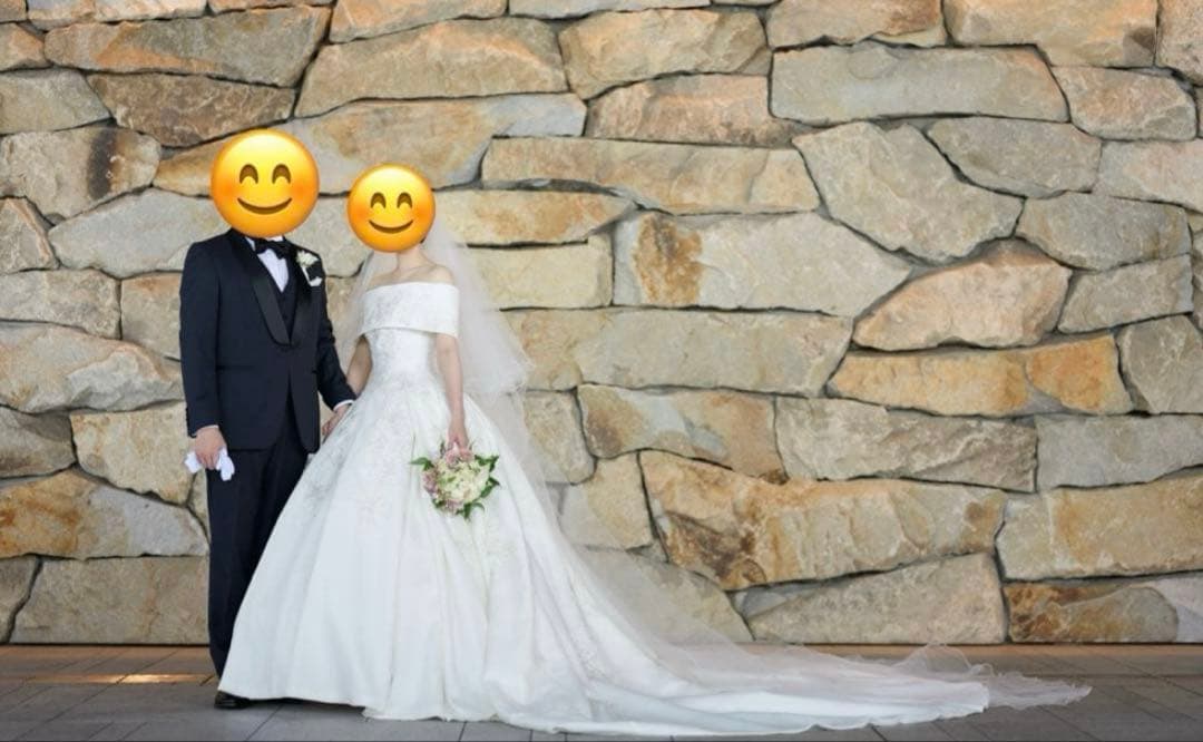 【美品】ハツコエンドウ ウェディングベール 3.5メートル