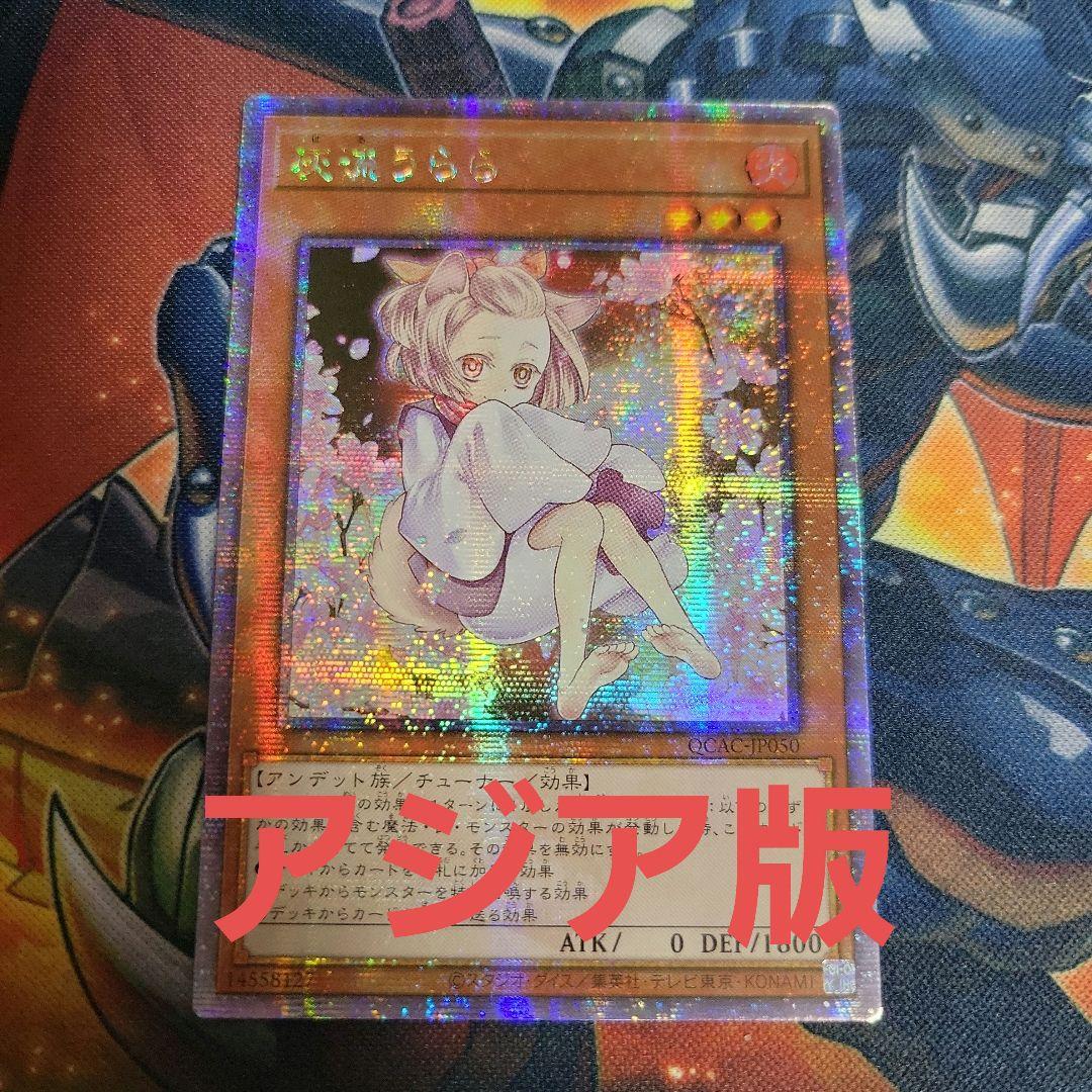 遊戯王　灰流うらら　絵違い　アジア　25th　クオシク