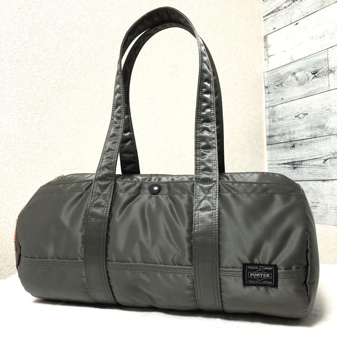 新品同様✨激レア ポーター タンカー ミニボストンバッグL グレー 吉田カバン