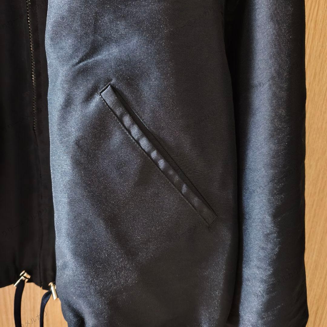 25SS美品　IENA　シアーノーカラーブルゾン　ネイビー　イエナ