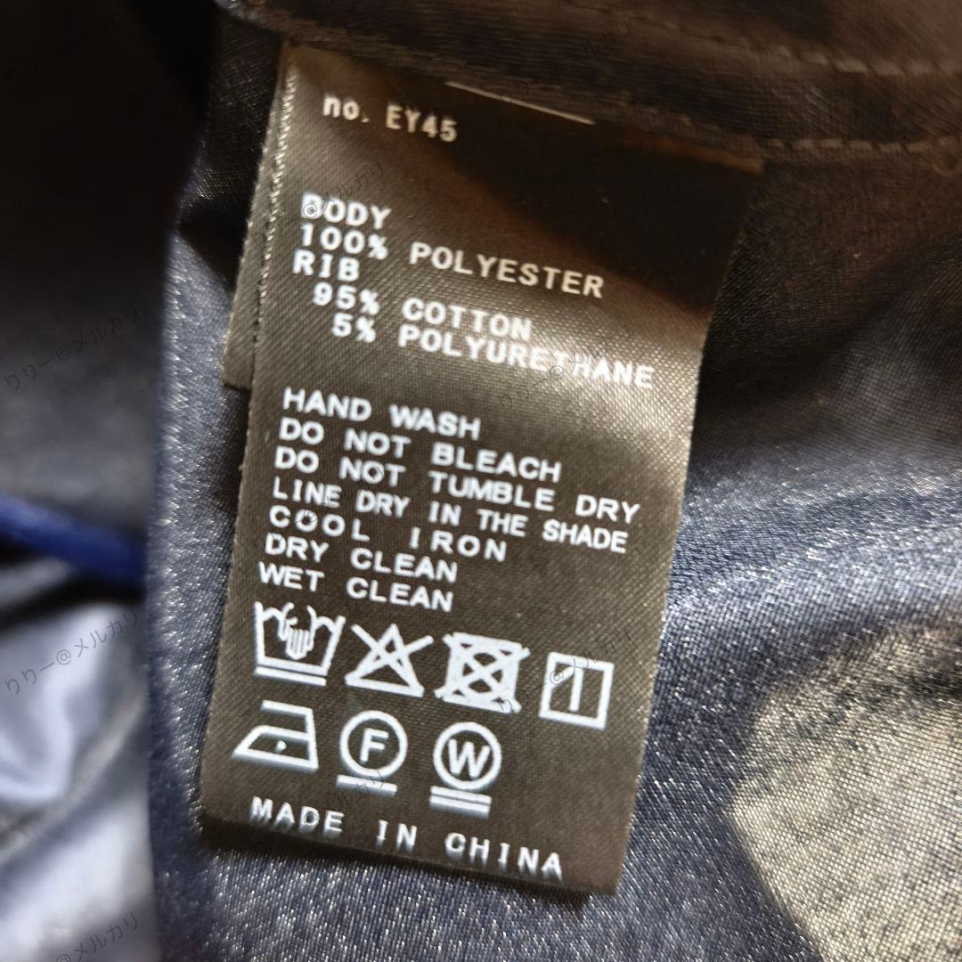 25SS美品　IENA　シアーノーカラーブルゾン　ネイビー　イエナ