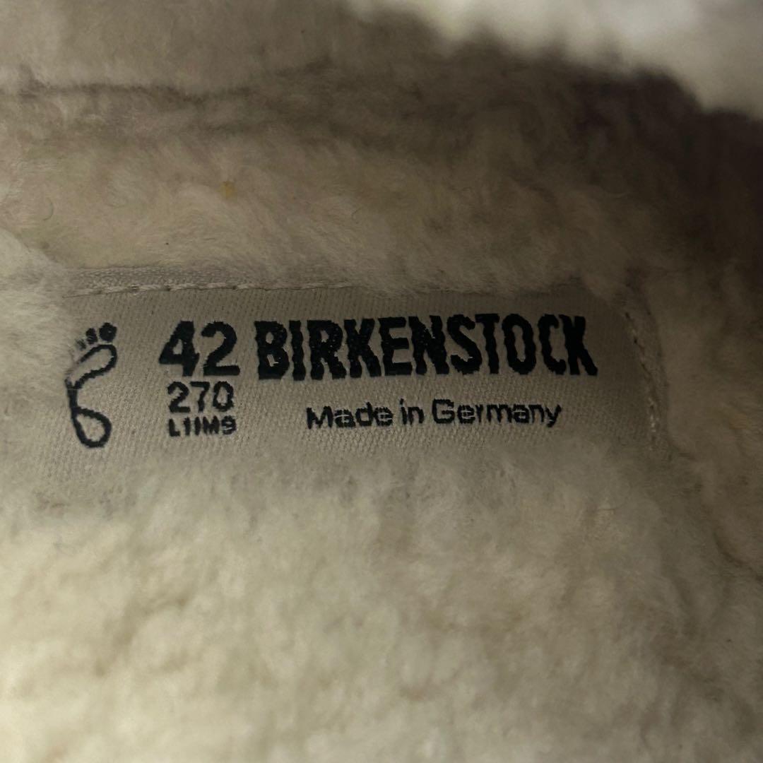 Casper ビルケンシュトック ボストン シアリングムートン ブラウン