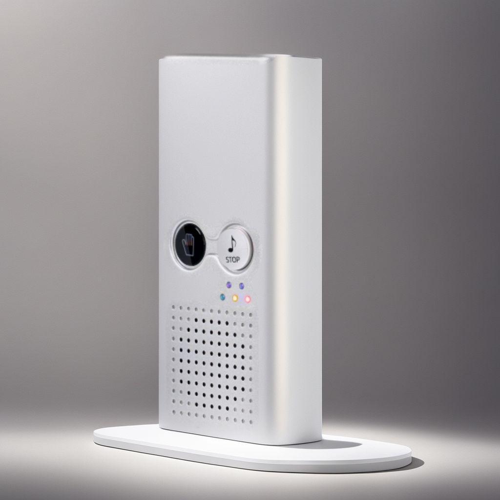 壁付けトイレ消音器 四音楽