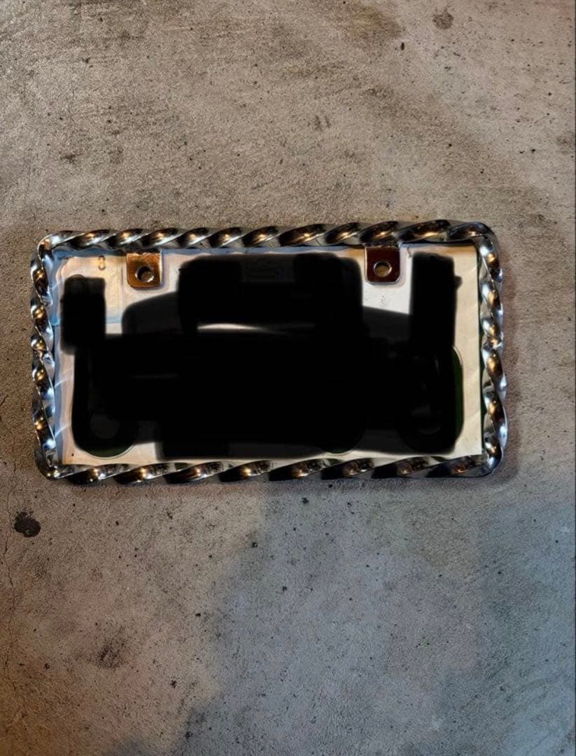 ツイスト ナンバーフレーム ハーレー チョッパー chopper 70s内寸法用