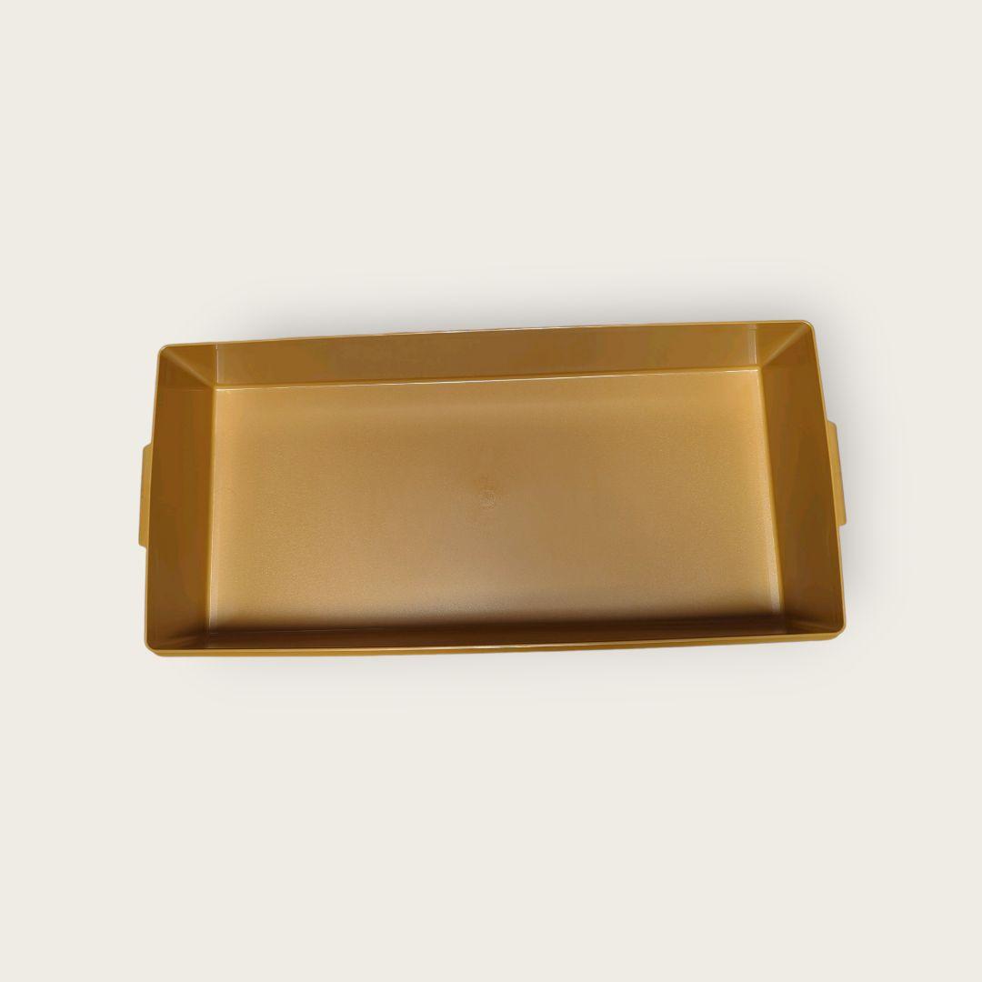 タッパーウエア スーパーロング 4個セット まとめ売り 衣類収納 蓋つき 中古