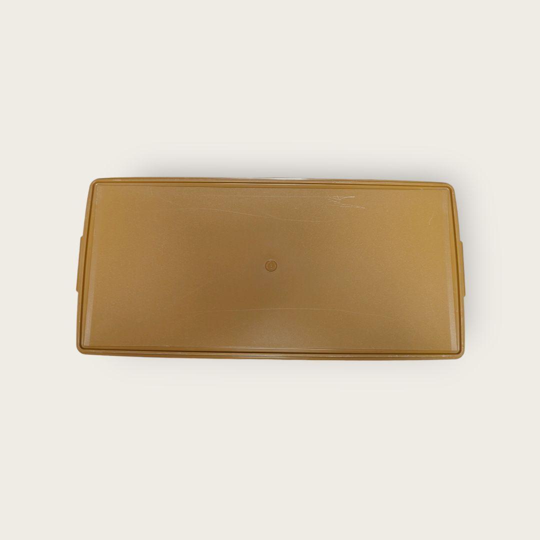 タッパーウエア スーパーロング 4個セット まとめ売り 衣類収納 蓋つき 中古