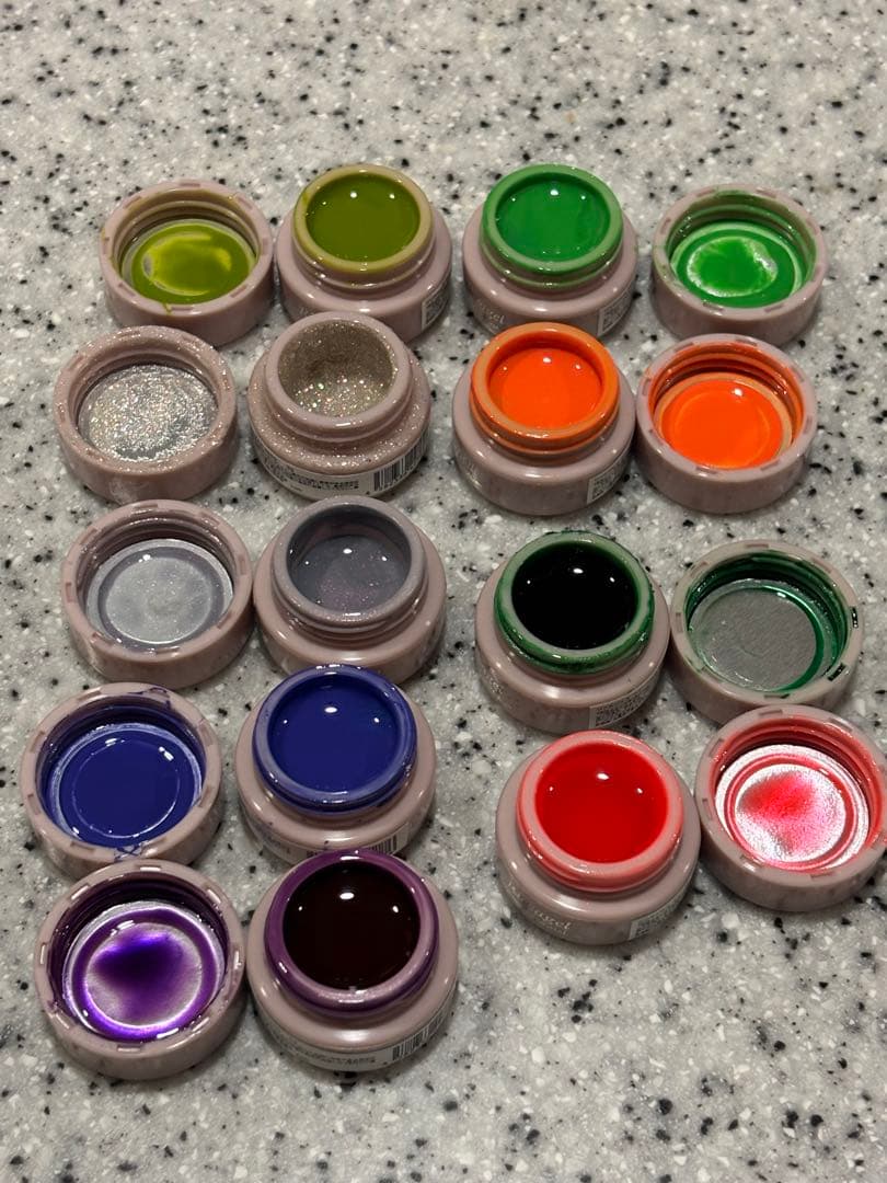 リッカジェル カラージェル　中古のみ　88個　希望者見本付