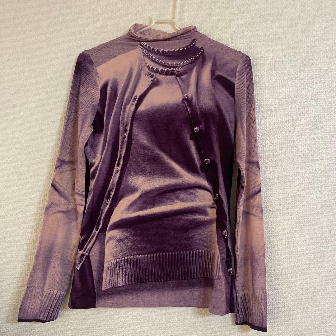 Jean Paul Gaultier 長袖トップス 紫