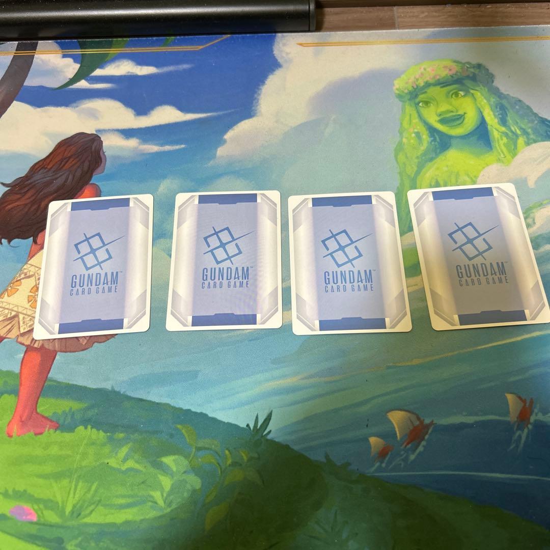愛*紗様 ガンダムカードゲーム　プレミアムグッズセット　覚悟の表れ　パラレル　4