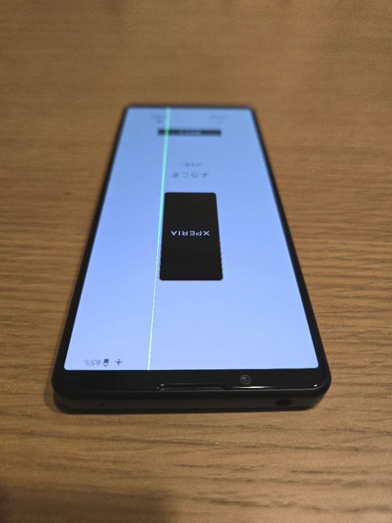 《画面緑線あり・ジャンク》Xperia 5 IVブラック