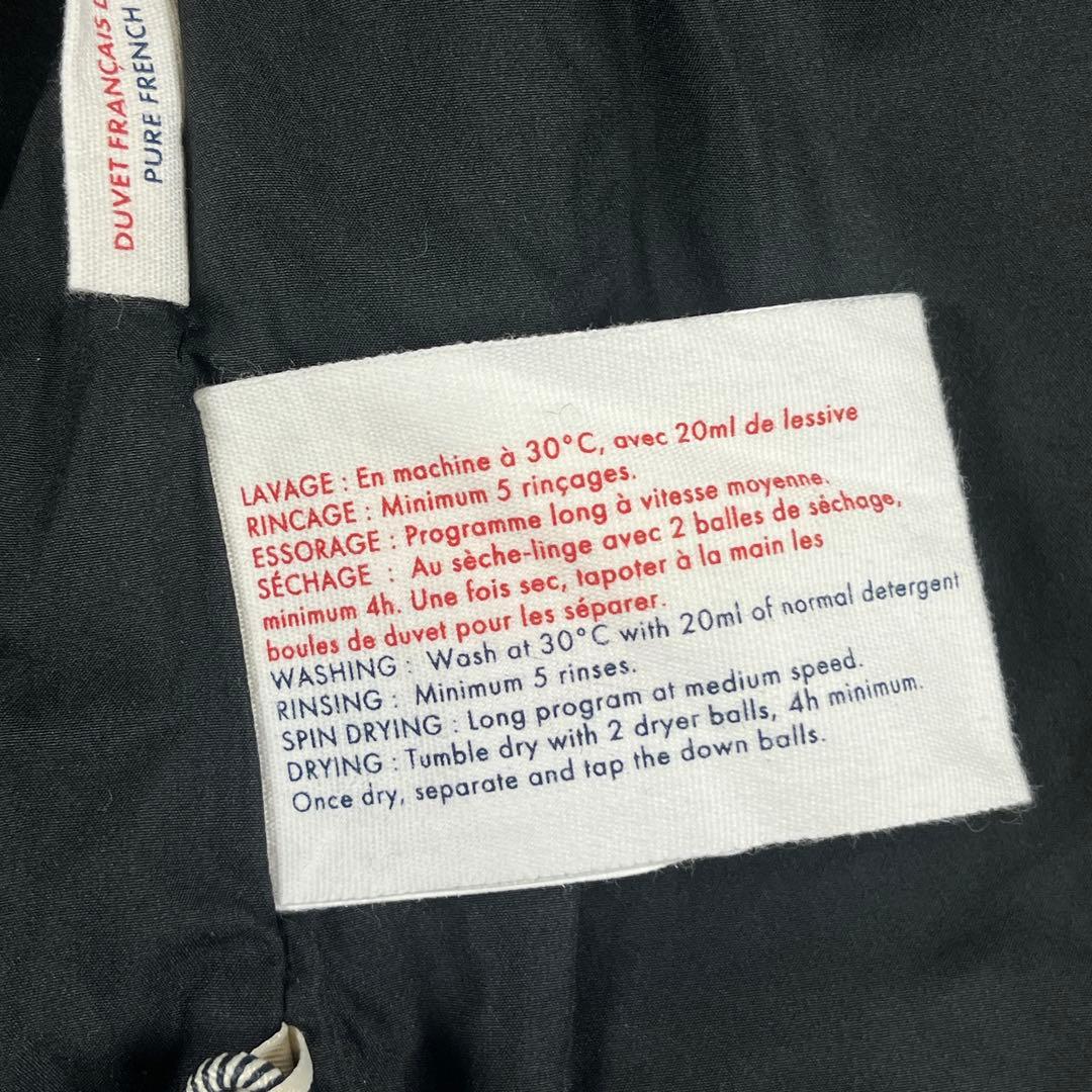 PYRENEX スプートニック ダウンベスト フード着脱可 ブラック XSサイズ