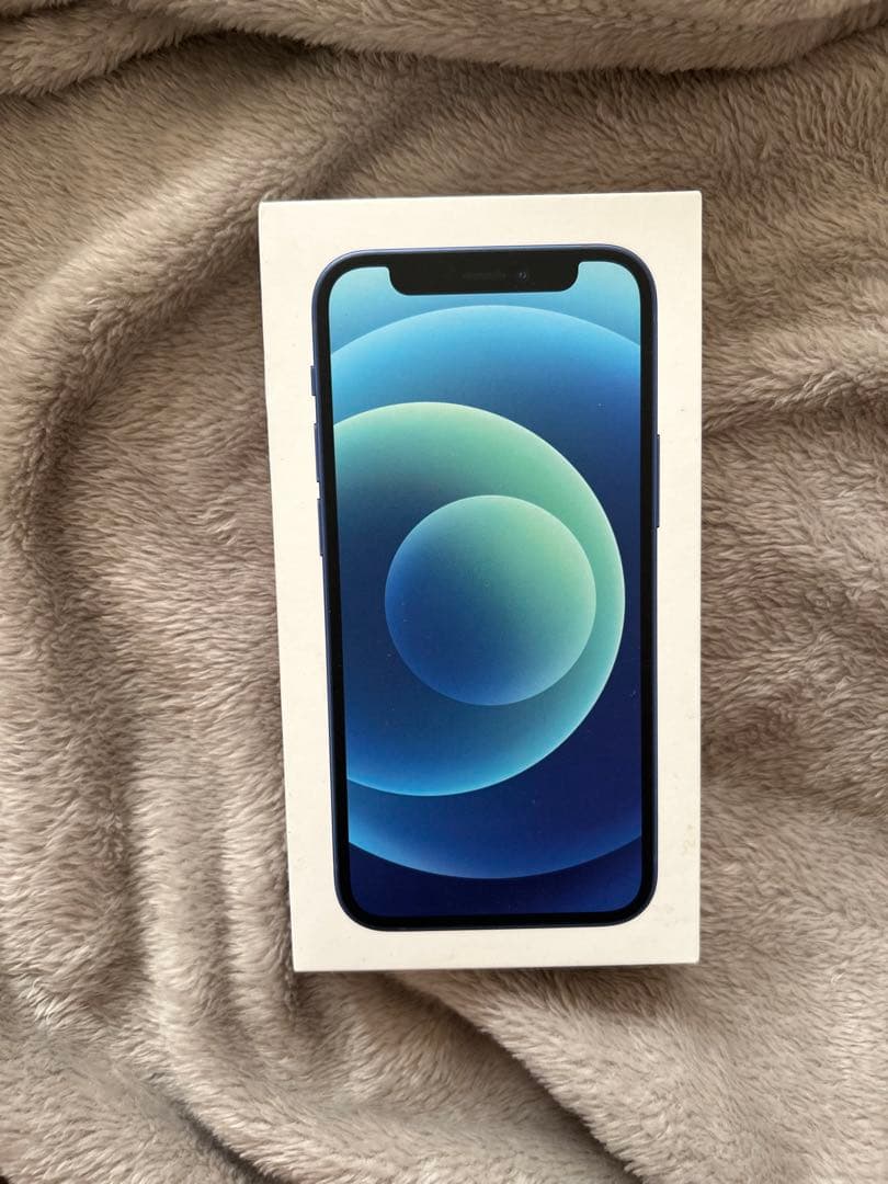 Apple iPhone 12 青色 本体 元の箱付き