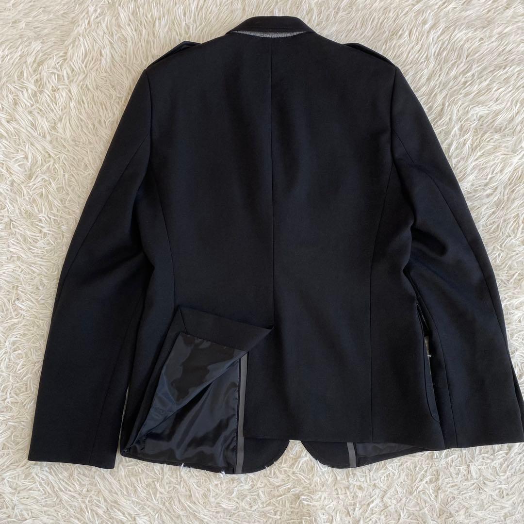 極美品/現行✨エンポリオアルマーニ　テーラードジャケット　シームレスポケット　L