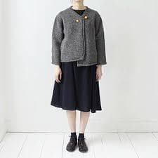 3.5万　dantan degas ダンタン　ニットカーディガン　ドガ ダンタン