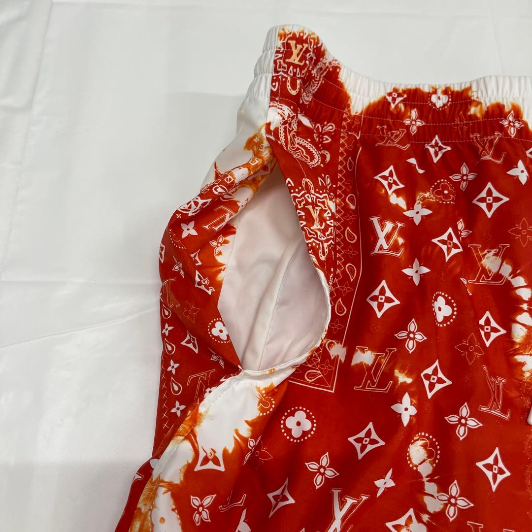 ルイヴィトン 22AW バンダナボードハーフパンツ 水着 L 水陸両用