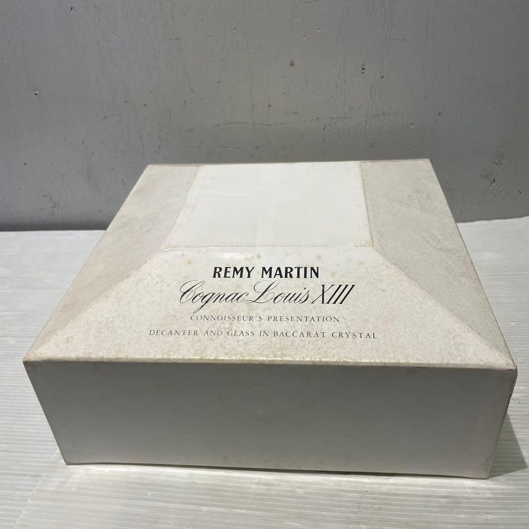③ Baccarat レミーマルタン ルイ13世 置物　空瓶 バカラ　箱入り