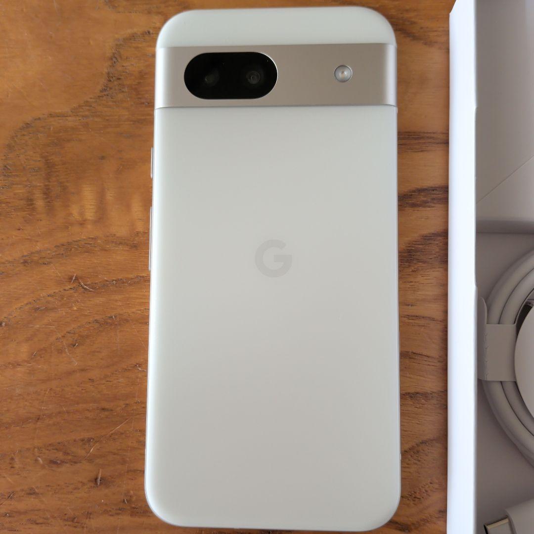 Google Pixel 8a ホワイト 本体、美品、Porcelain