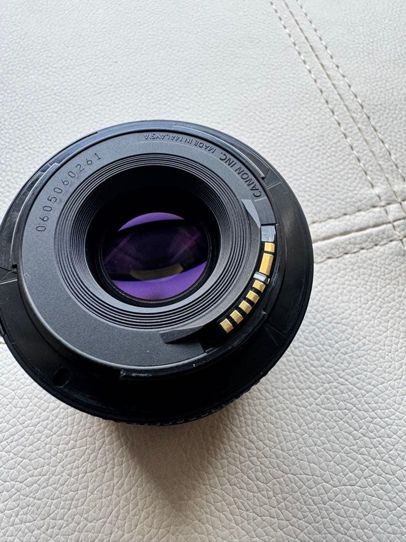 Canon EF 50mm F1.8II 単焦点 美品 動作良好前後キャップ付き