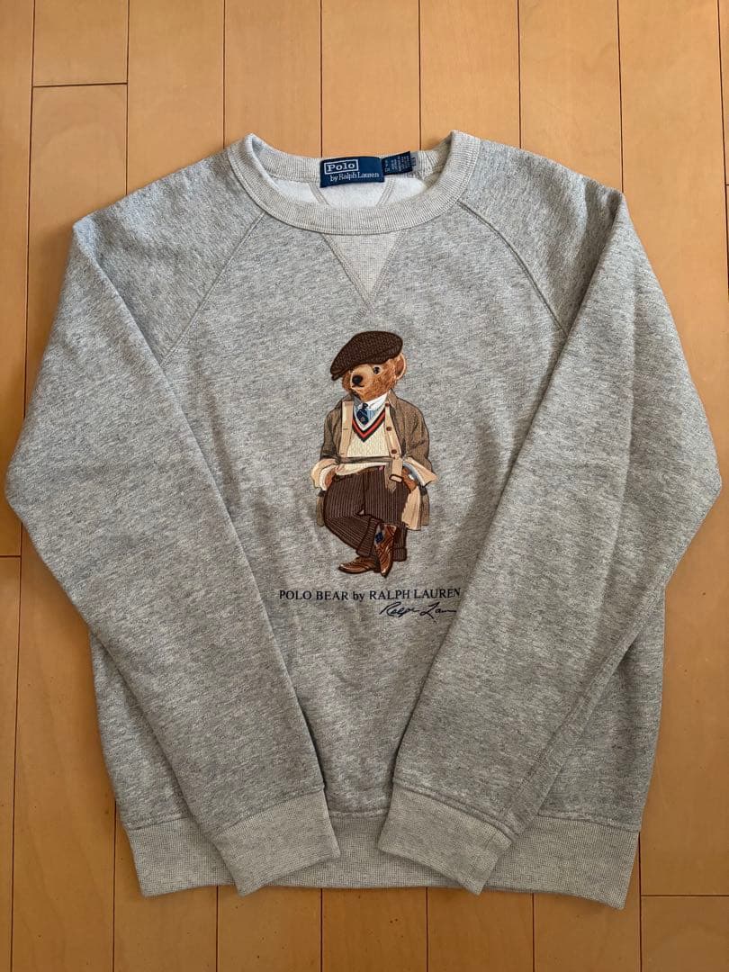 美品2025現行品　ラルフローレン　ポロベア　フリーススウェット　Sサイズ