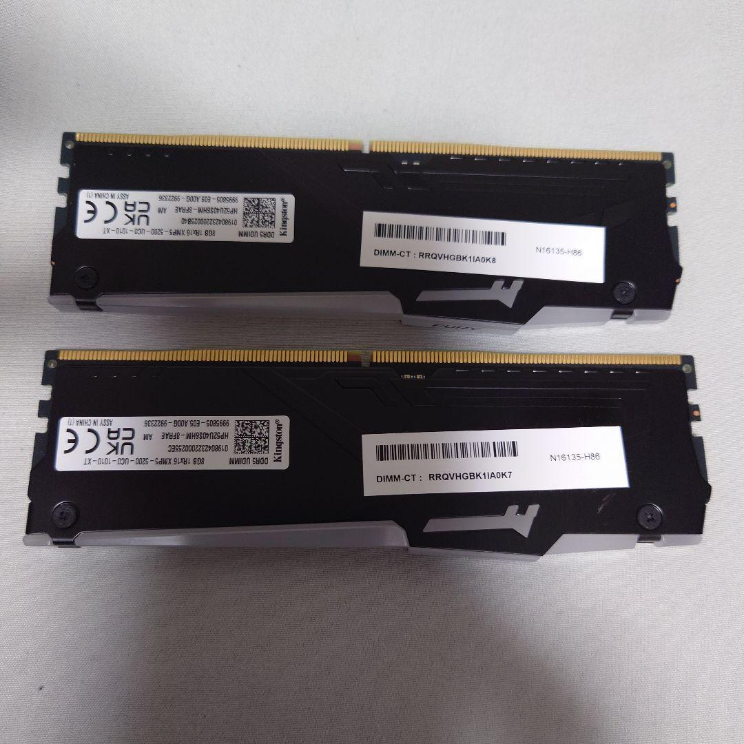 わ*わ様 kingston fury HP52U40S6HM-8FRAE ×2