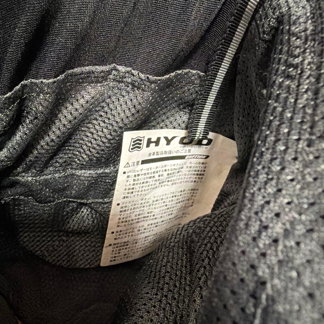 HYOD レザーパンツ Mサイズ バイク用 本革 プロテクター付
