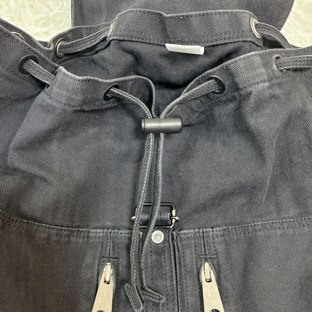 入手困難 希少 PORTER PAGE ヘリンボーン リュック ブラック 廃番