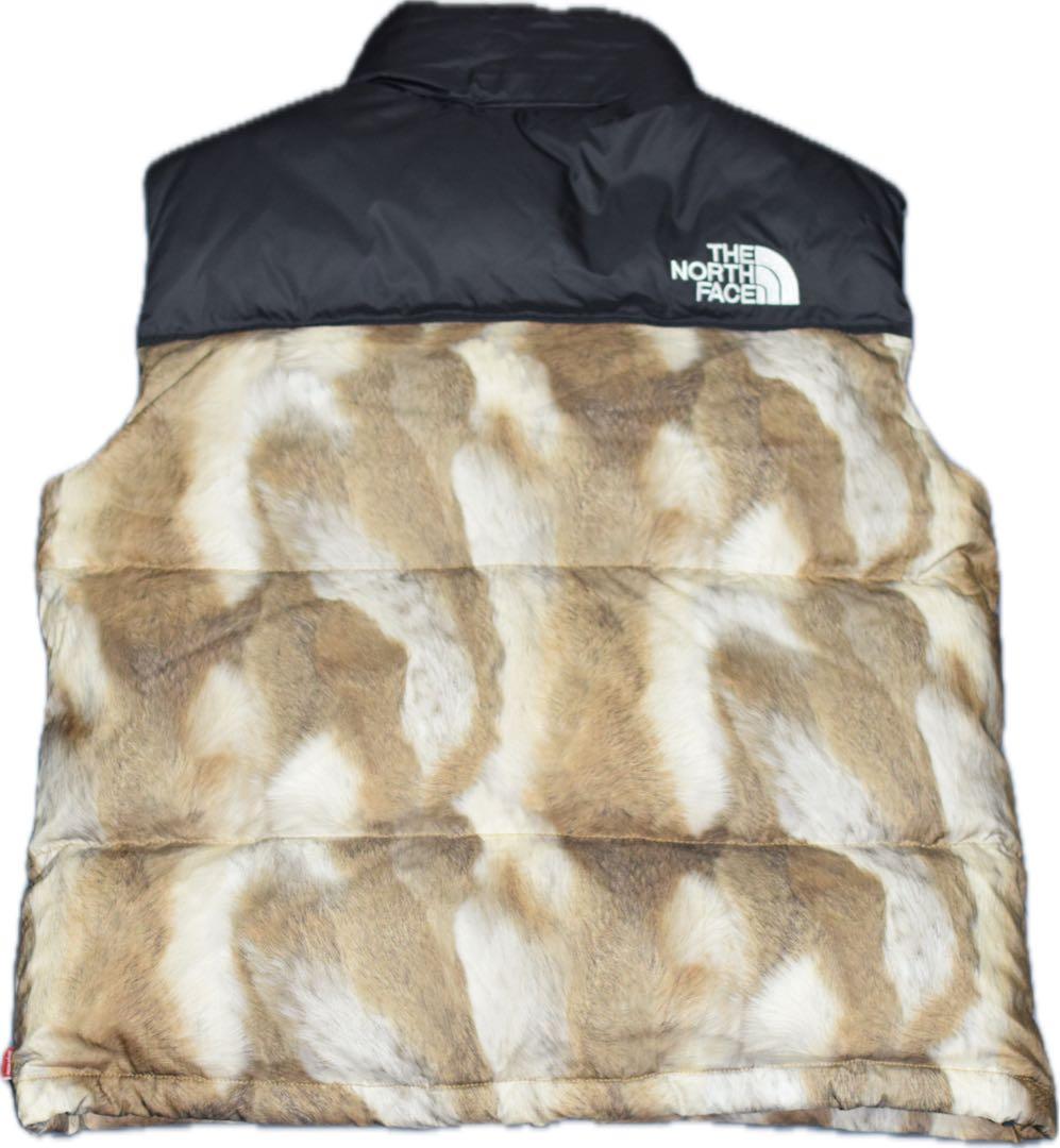 13AW Supreme × The north face ヌプシ ベスト M