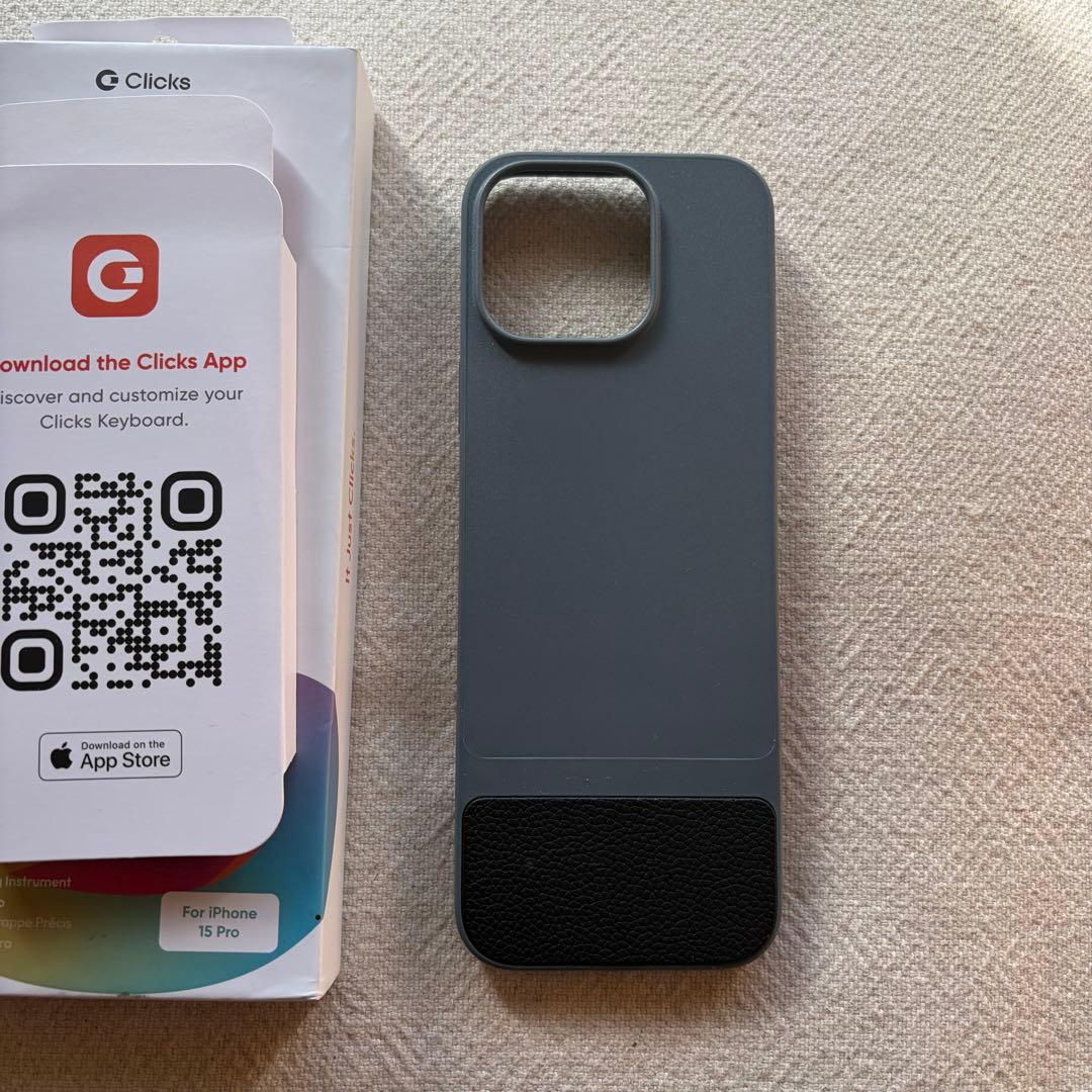 iPhoneアクセサリー Clicks Keyboard for iPhone 15 Pro