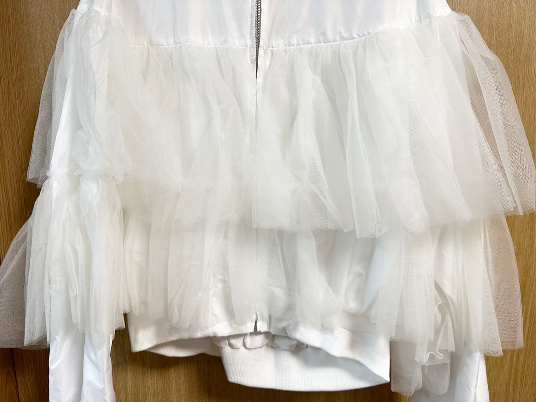 gypsohila ジプソフィア　チュールブルゾン　ホワイト