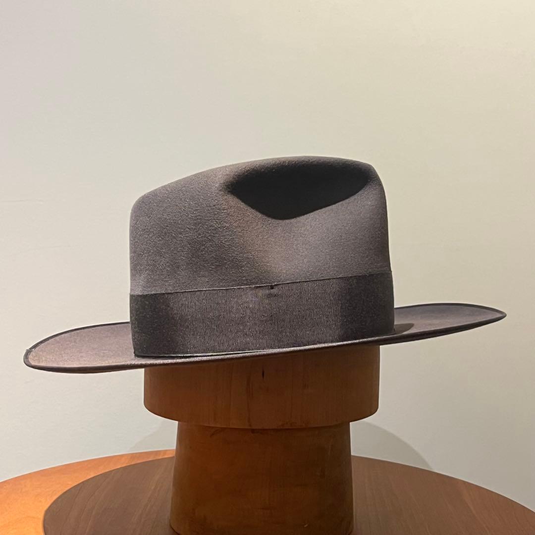 glamb Johnny beaver hat ブラウン　58cm