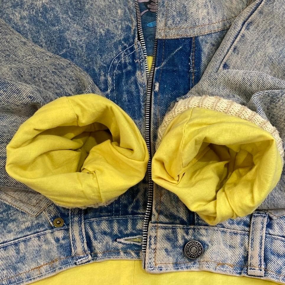 ダフィー・ダック　90s USA製 TOO CUTe　デニムジャケット　S